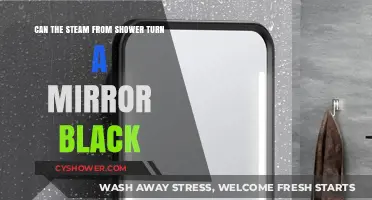 Shower Steam and Black Mirrors: Unraveling the Mystery Behind the Discoloration