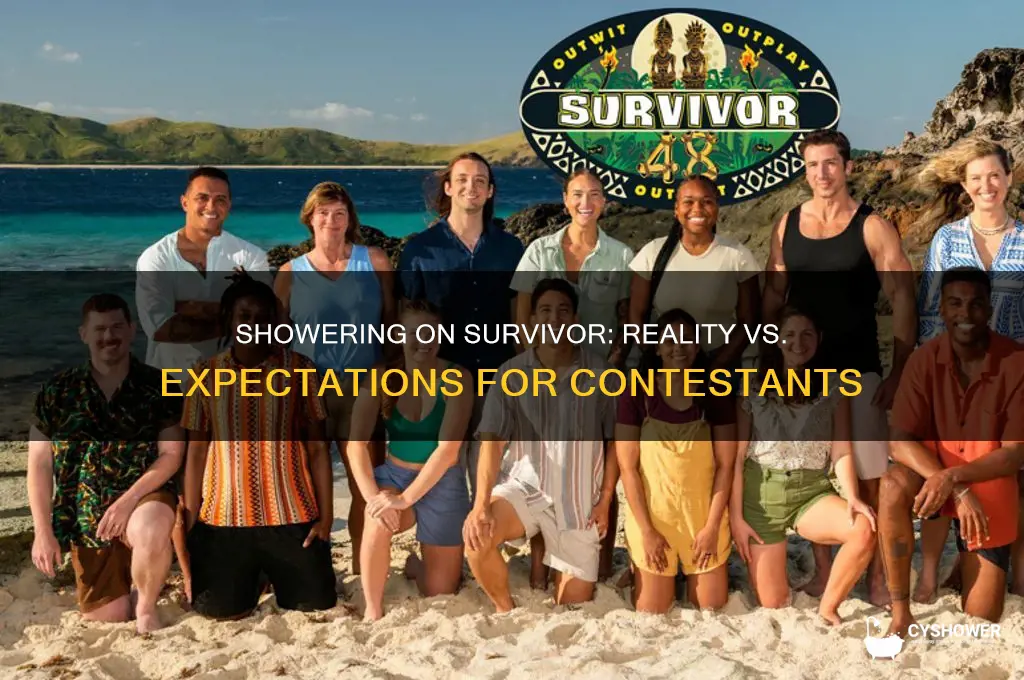 can they shower on survivor