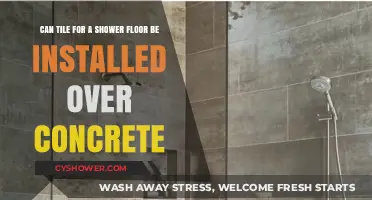 Installing Shower Floor Tile Over Concrete: What You Need to Know