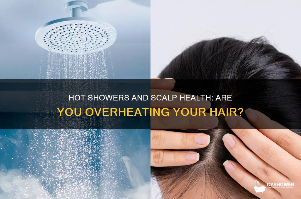 can too warm of a shower bother your scalp
