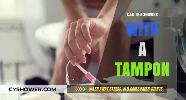 Showering with a Tampon: Safe Practice or Risky Move?
