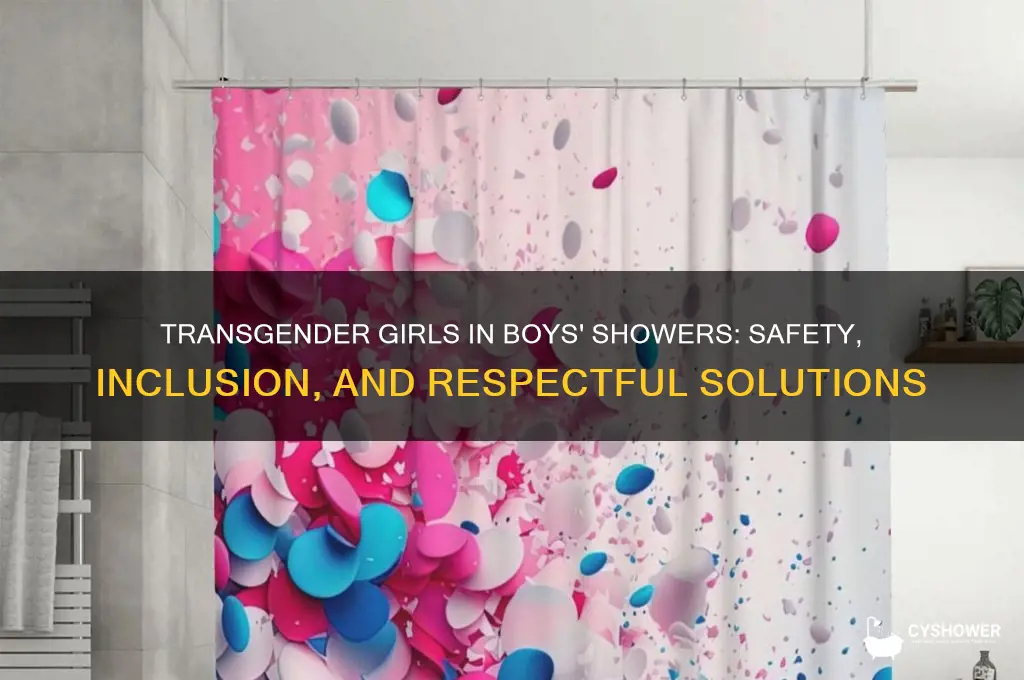can transgender gals shower with the boys