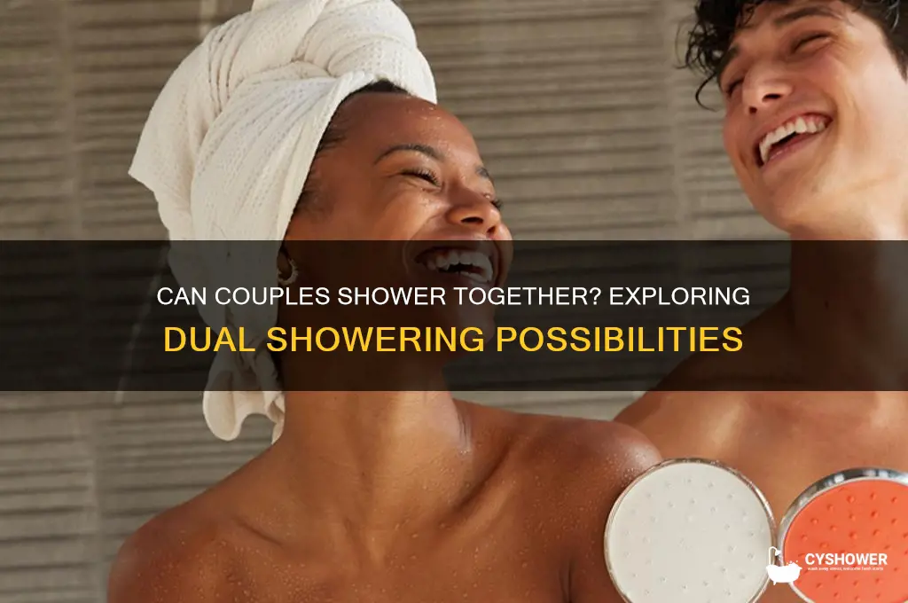 can two people take a shower at the same time