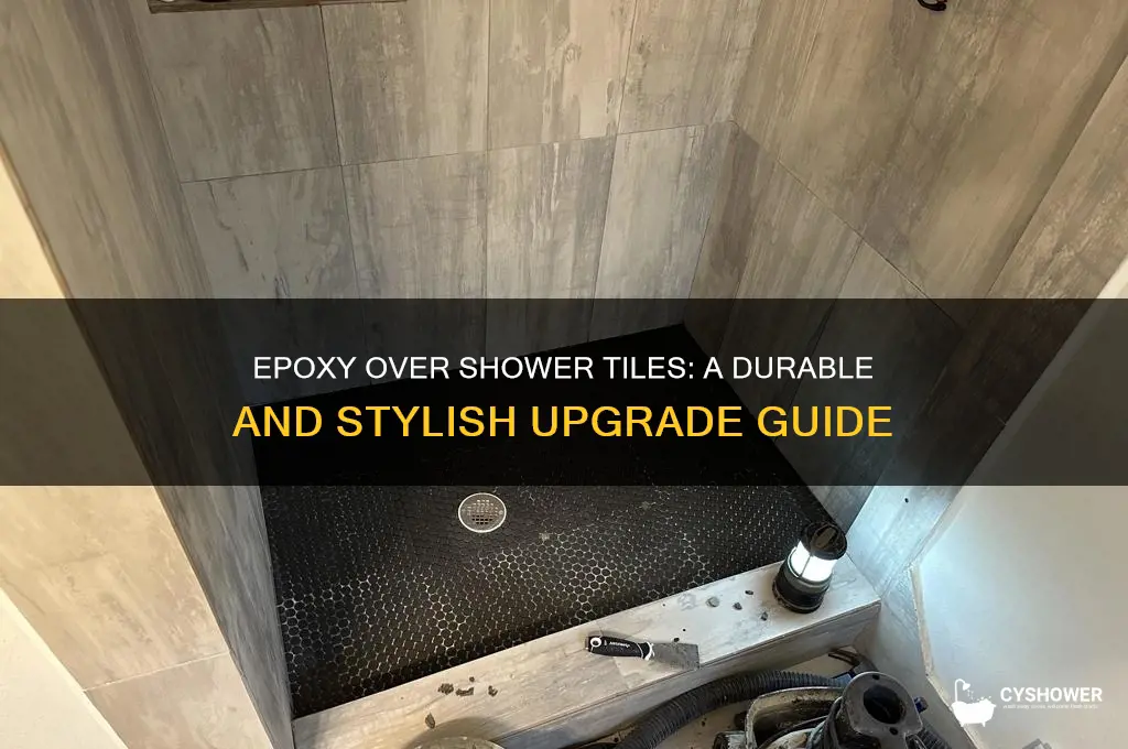 can u epoxy over shower tiles