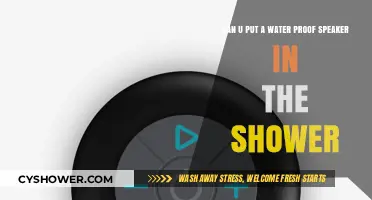 Shower Tunes: Can You Safely Use Waterproof Speakers in the Shower?
