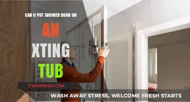 Can You Install a Shower Door on an Existing Tub?