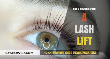 Can You Shower After a Lash Lift? Post-Treatment Care Tips