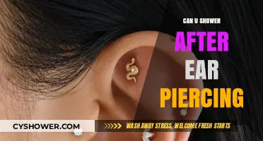 Showering After Ear Piercing: Safe Practices and Healing Tips