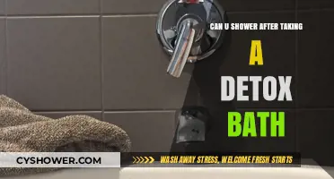 Detox Bath Aftercare: Is Showering Safe or Should You Avoid It?