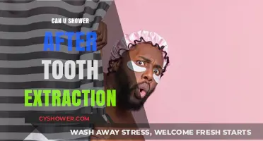 Showering Safely After Tooth Extraction: Tips and Precautions to Follow