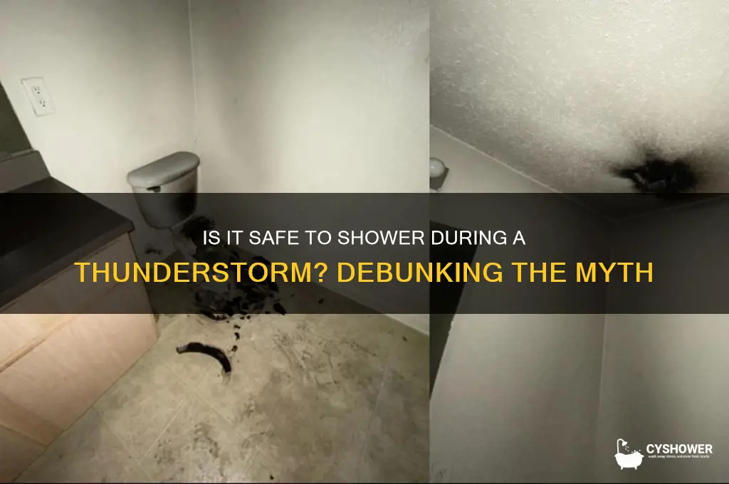 can u shower when it