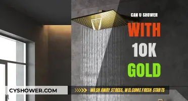 Showering with 10K Gold: Safe Practice or Risky Move?