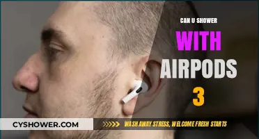 Showering with AirPods 3: Waterproof or Risky Move?