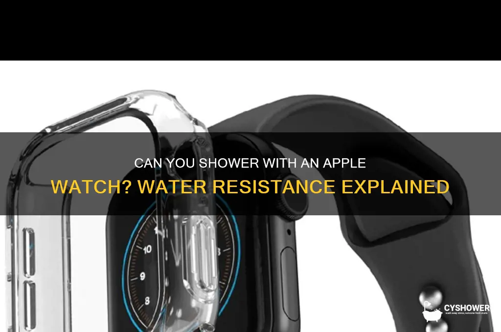 can u shower with an apple watch