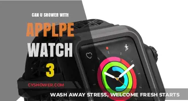 Showering with Apple Watch 3: Waterproof or Risky Move?