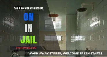Showering in Jail: Can You Keep Your Boxers On?