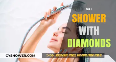 Showering with Diamonds: Safe Practice or Risky Luxury?