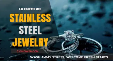 Showering with Stainless Steel Jewelry: Safe or Risky?