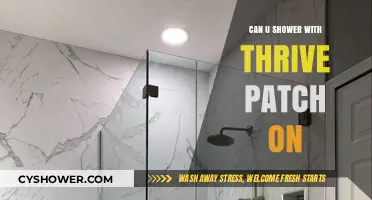 Showering with Thrive Patch: What You Need to Know