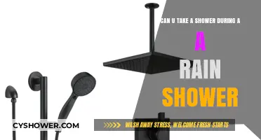 Showering During a Rain Shower: Safe or Risky? Expert Advice