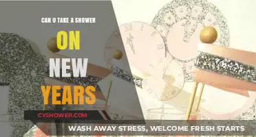 Ring in the New Year: Showering on January 1st Explained