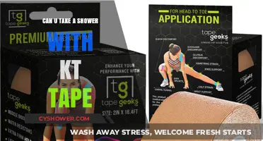 Showering with KT Tape: Safe Practices and Tips for Athletes
