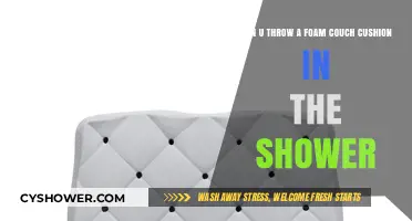 Can You Clean a Foam Couch Cushion in the Shower?