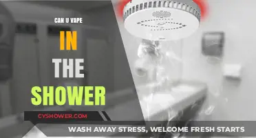 Vaping in the Shower: Safe Practice or Risky Mistake?
