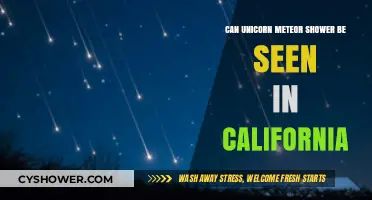 Unicorn Meteor Shower Visibility in California: What to Expect