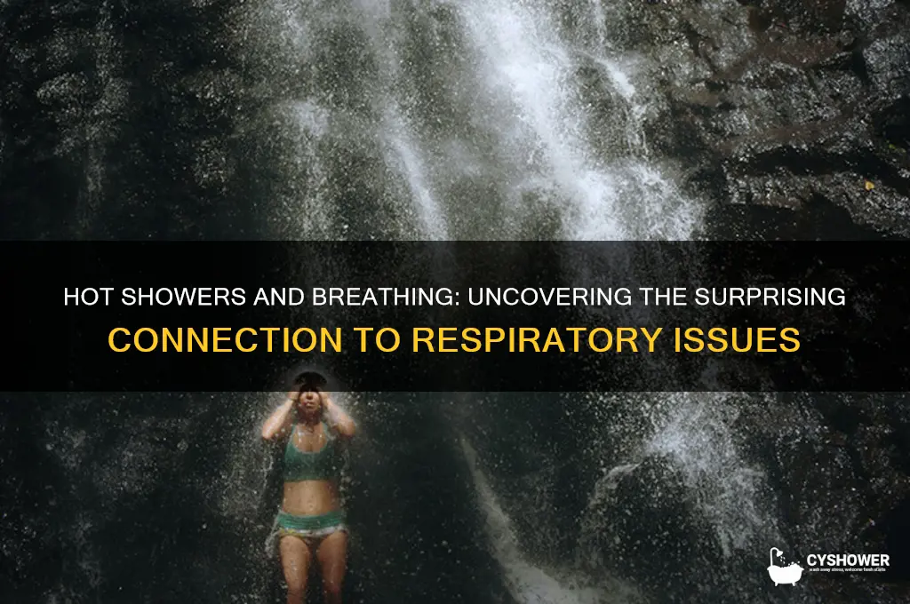 can very hot shower cause you to have difficulty breathing
