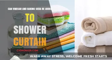 Vinegar and Baking Soda: Safe for Cleaning Shower Curtains?