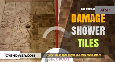 Vinegar's Impact: Can It Harm Your Shower Tiles? Find Out!