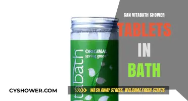 Can You Use Vitabath Shower Tablets in the Bath?
