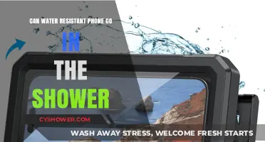 Showering with Your Water-Resistant Phone: Safe or Risky Move?