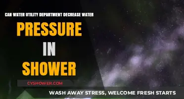 Why Your Shower Pressure Drops: Water Utility Department's Role Explained