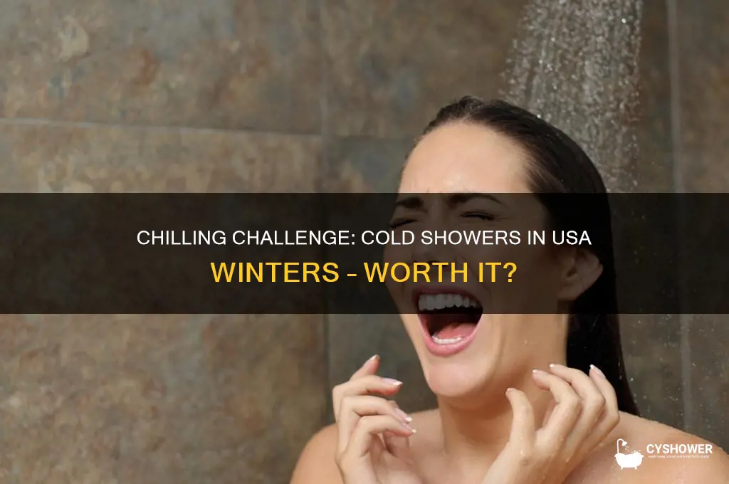 can we do cold shower in usa winter
