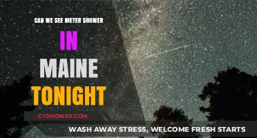 Maine's Night Sky: Will Meteor Showers Be Visible Tonight?