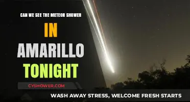 Amarillo's Night Sky: Will the Meteor Shower Be Visible Tonight?