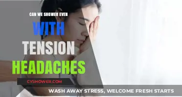 Showering with Tension Headaches: Safe Relief or Risky Move?
