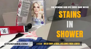 Hair Dye and Shower Stains: Uncovering the Dark Water Mystery
