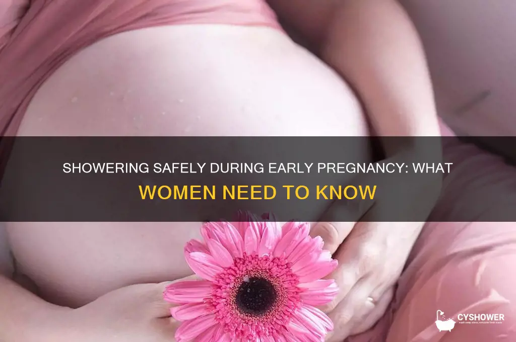 can women shower during the embryonic period