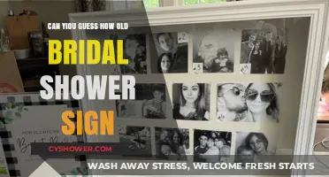 Bridal Shower Sign Age Quiz: Can You Guess Correctly?