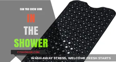 Chewing Gum in the Shower: Practical Tips or Sticky Mistake?