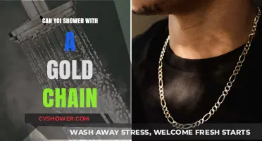 Showering with a Gold Chain: Safe Practice or Risky Move?