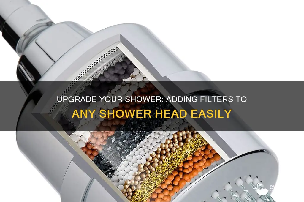 can you add a filter to any shower head