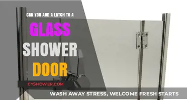 Adding a Latch to Your Glass Shower Door: Is It Possible?