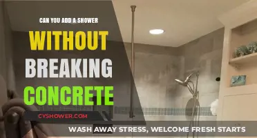 Adding a Shower Without Breaking Concrete: Innovative Solutions for Your Space