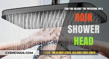Adjusting Rain Shower Head Pressure: A Simple DIY Guide for Comfort