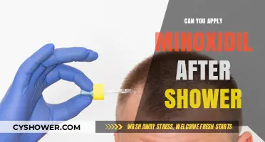 Post-Shower Minoxidil Application: Best Practices for Optimal Results