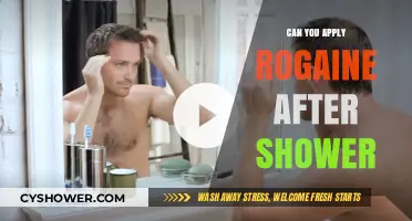 Post-Shower Rogaine Application: Best Practices for Optimal Hair Growth